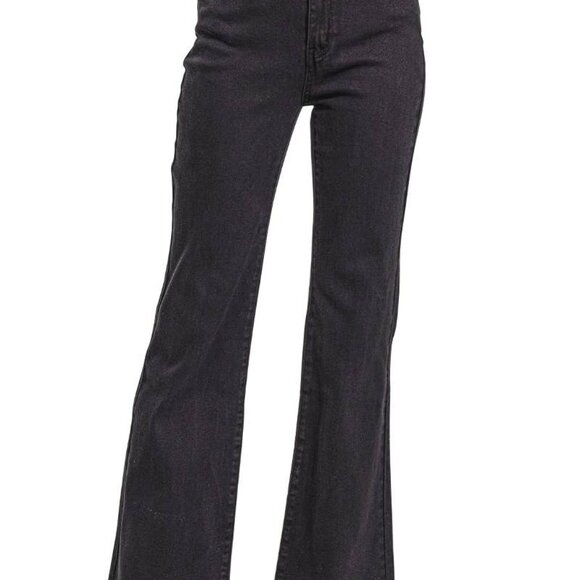 Zenana Outfitters Black Flare Jeans - Picture 3 of 3